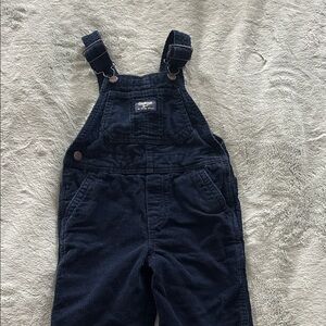 OshKosh B'gosh Navy Corduroy Overalls for Kids Size 3T